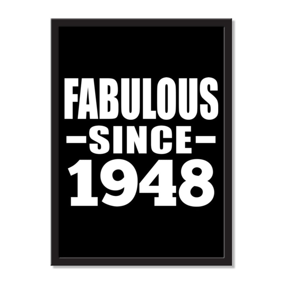 Fabulous Since 1948 - Portrait Frame Photo Tile