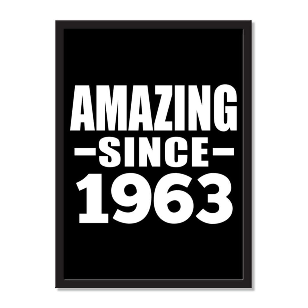 Amazing Since 1963 - Portrait Frame Photo Tile