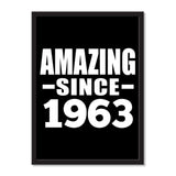 Amazing Since 1963 - Portrait Frame Photo Tile