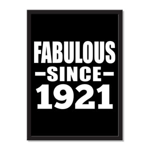 Fabulous Since 1921 - Portrait Frame Photo Tile