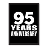 95 Years Anniversary - Portrait Frame Photo Tile