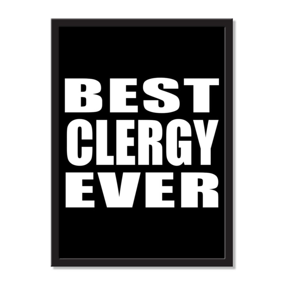 Best Clergy Ever - Portrait Frame Photo Tile