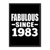 Fabulous Since 1983 - Portrait Frame Photo Tile