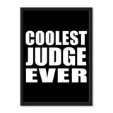 Coolest Judge Ever - Portrait Frame Photo Tile