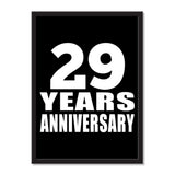 29 Years Anniversary - Portrait Frame Photo Tile