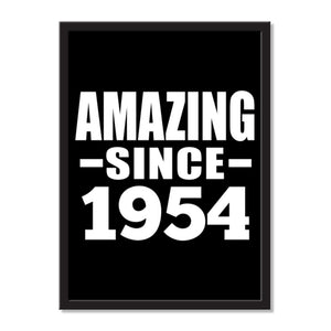 Amazing Since 1954 - Portrait Frame Photo Tile