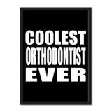Coolest Orthodontist Ever - Portrait Frame Photo Tile