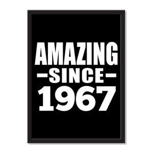 Amazing Since 1967 - Portrait Frame Photo Tile