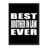 Best Brother In Law Ever - Portrait Frame Photo Tile