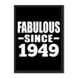 Fabulous Since 1949 - Portrait Frame Photo Tile