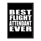 Best Flight Attendant Ever - Portrait Frame Photo Tile