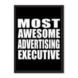 Most Awesome Advertising Executive - Portrait Frame Photo Tile