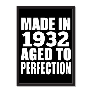 Made In 1932 Aged to Perfection - Portrait Frame Photo Tile
