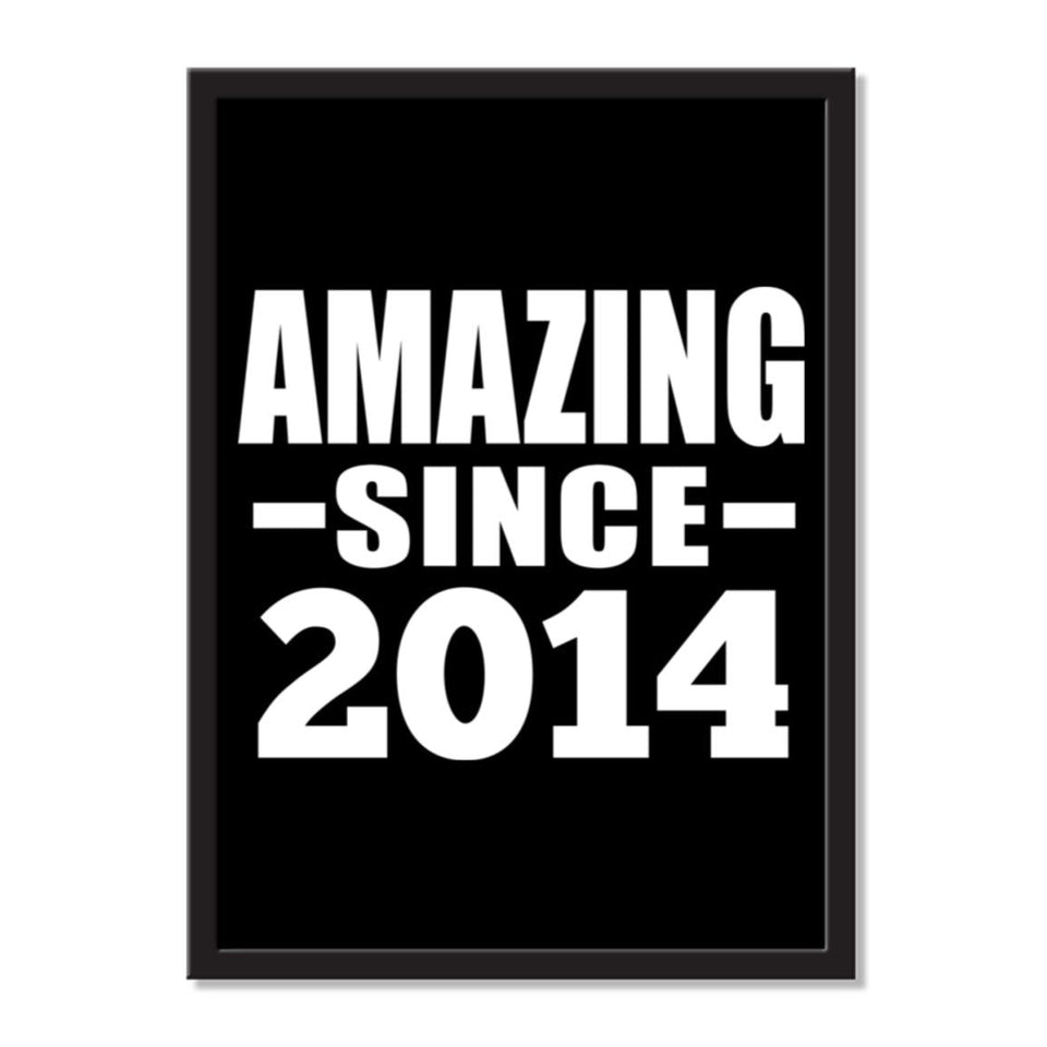 Amazing Since 2014 - Portrait Frame Photo Tile