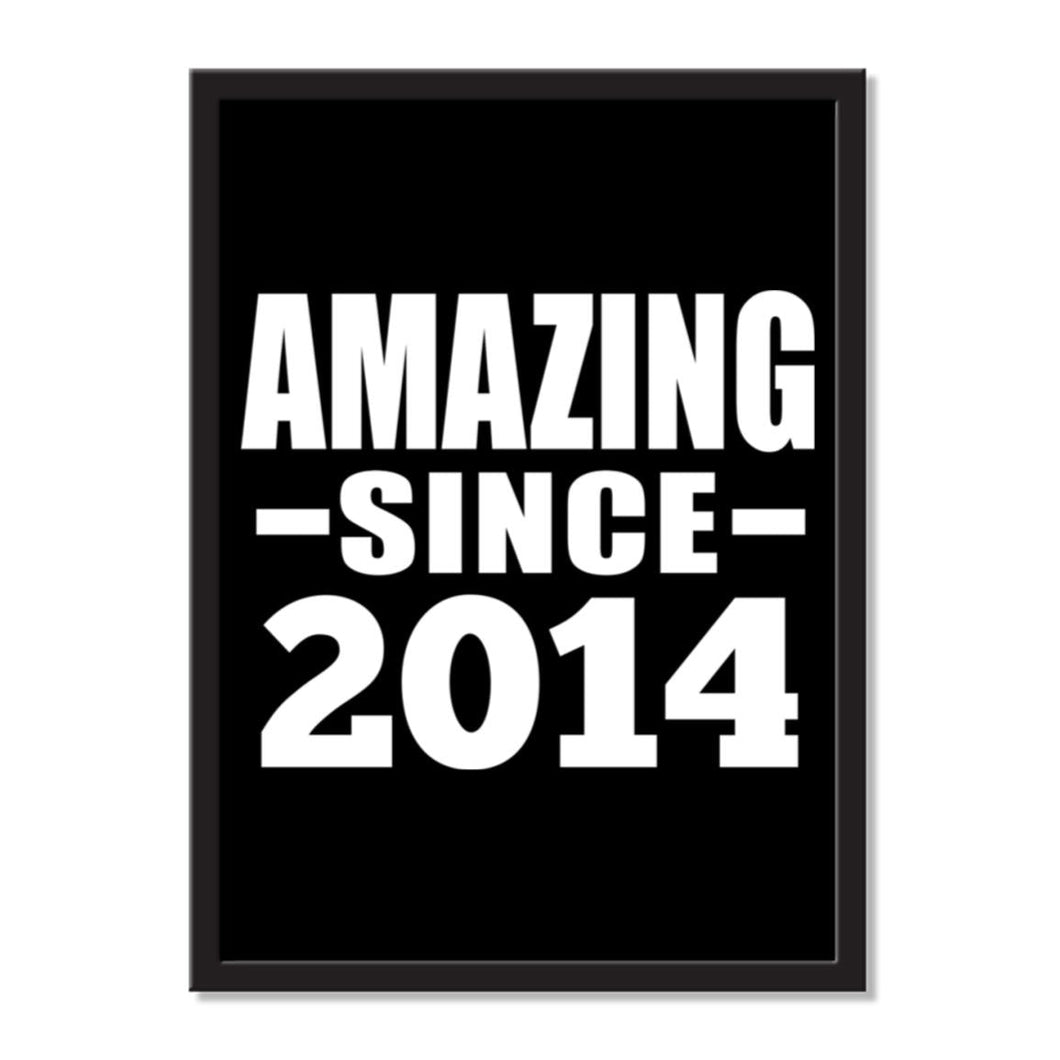 Amazing Since 2014 - Portrait Frame Photo Tile