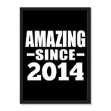 Amazing Since 2014 - Portrait Frame Photo Tile