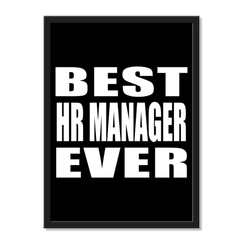 Best Hr Manager Ever - Portrait Frame Photo Tile