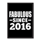 Fabulous Since 2016 - Portrait Frame Photo Tile