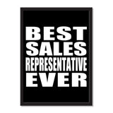 Best Sales Representative Ever - Portrait Frame Photo Tile