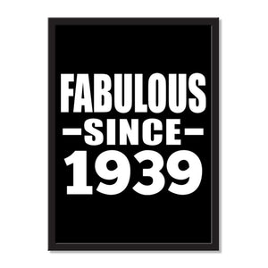 Fabulous Since 1939 - Portrait Frame Photo Tile