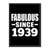Fabulous Since 1939 - Portrait Frame Photo Tile