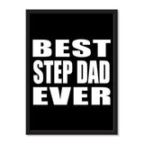 Best Step Dad Ever - Portrait Frame Photo Tile