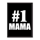 Number One #1 Mama - Portrait Frame Photo Tile