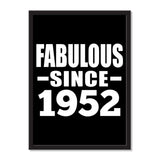 Fabulous Since 1952 - Portrait Frame Photo Tile
