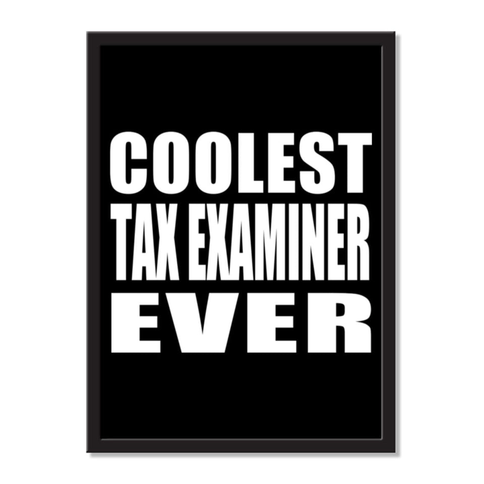 Coolest Tax Examiner Ever - Portrait Frame Photo Tile