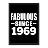 Fabulous Since 1969 - Portrait Frame Photo Tile
