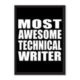 Most Awesome Technical Writer - Portrait Frame Photo Tile