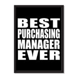 Best Purchasing Manager Ever - Portrait Frame Photo Tile