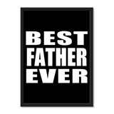 Best Father Ever - Portrait Frame Photo Tile