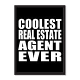 Coolest Real Estate Agent Ever - Portrait Frame Photo Tile