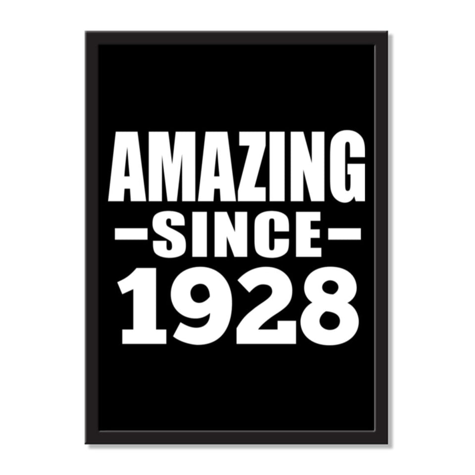 Amazing Since 1928 - Portrait Frame Photo Tile