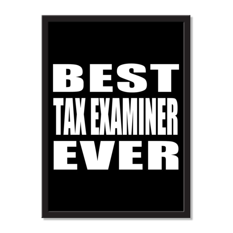 Best Tax Examiner Ever - Portrait Frame Photo Tile