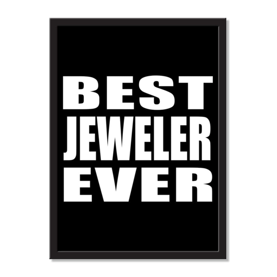 Best Jeweler Ever - Portrait Frame Photo Tile