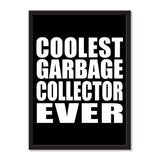 Coolest Garbage Collector Ever - Portrait Frame Photo Tile