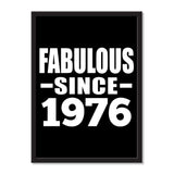 Fabulous Since 1976 - Portrait Frame Photo Tile