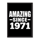 Amazing Since 1971 - Portrait Frame Photo Tile