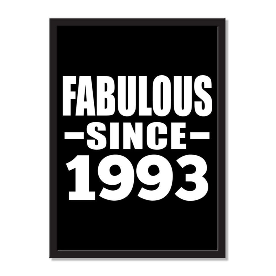 Fabulous Since 1993 - Portrait Frame Photo Tile