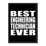 Best Engineering Technician Ever - Portrait Frame Photo Tile
