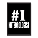 Number One #1 Meteorologist - Portrait Frame Photo Tile