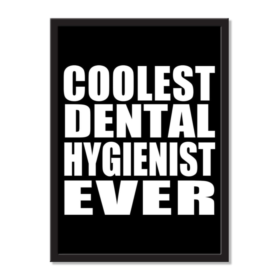 Coolest Dental Hygienist Ever - Portrait Frame Photo Tile