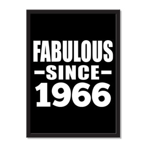 Fabulous Since 1966 - Portrait Frame Photo Tile