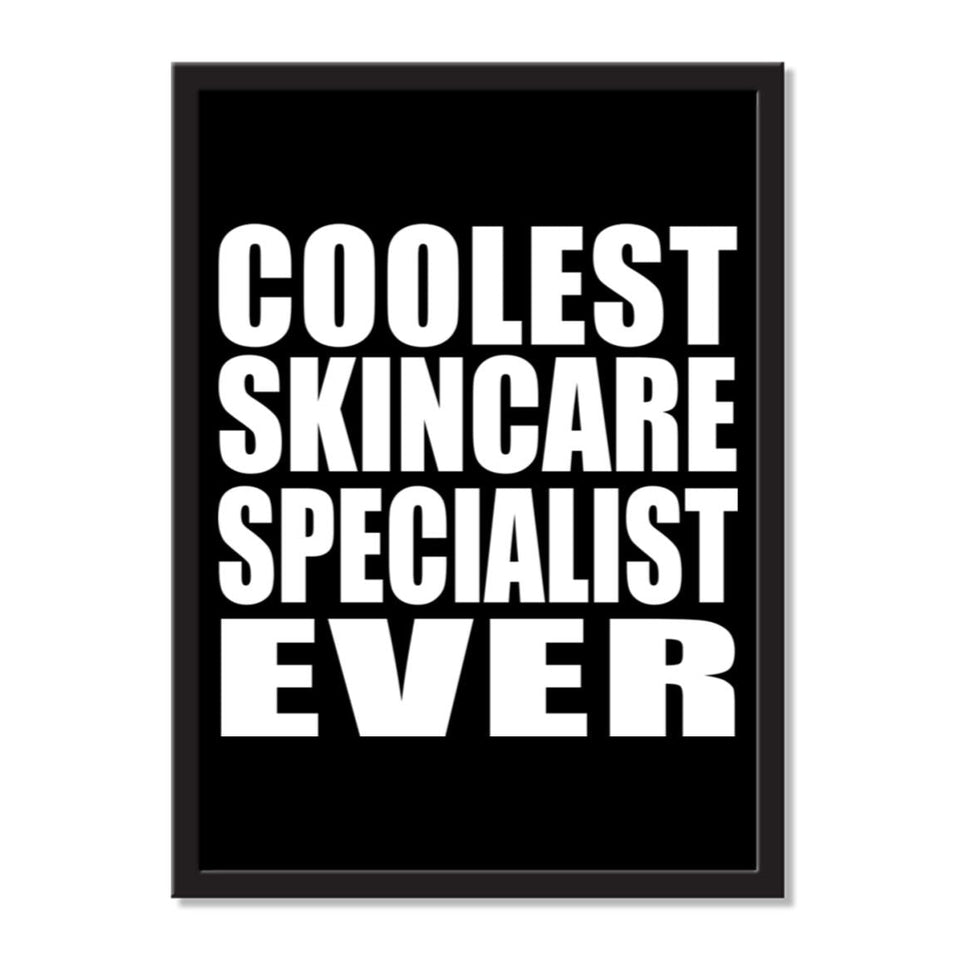 Coolest Skincare Specialist Ever - Portrait Frame Photo Tile