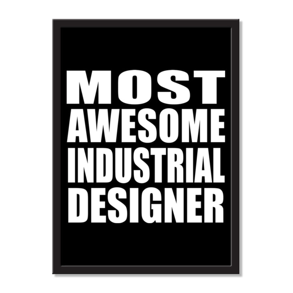 Most Awesome Industrial Designer - Portrait Frame Photo Tile