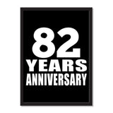 82 Years Anniversary - Portrait Frame Photo Tile