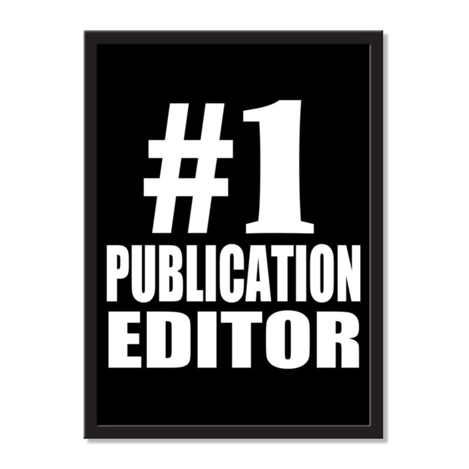 Number One #1 Publication Editor - Portrait Frame Photo Tile