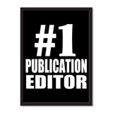 Number One #1 Publication Editor - Portrait Frame Photo Tile
